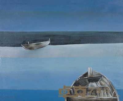 匡剑 1988年作 船 72×88cm